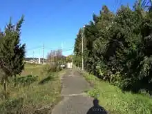 工事の看板が見える[📸20年11月]