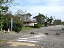 加賀海浜自転車道の入口は健民海浜プールの近く[📸19年11月]