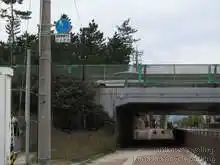 一般道を進むと能美根上駅へ、健康ロードへ続く[📸19年11月]