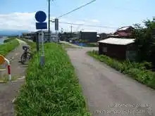 ここから安宅関まで歩道と兼用した自転車道[📸20年07月]