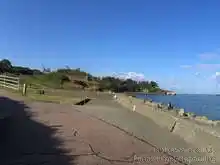 尼御前SAに向かうため海岸を離れる[📸20年09月]