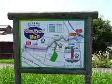 前川水辺歩行ルート案内マップ。正確な起点は少し下流側の高速道路手前のようだ[📸20年7月]