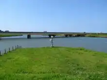 前川と梯川が合流する[📸20年7月]
