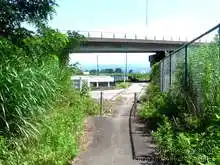前川おおぞら橋をアンダーパス。いったん堤防から降りて車道を少し走る[📸20年7月]