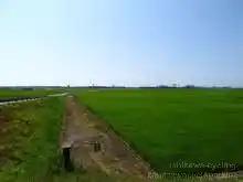 今江潟は干拓され今は水田が広がってる[📸20年7月]