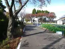 一般道だが距離の標識もある[📸19年11月]