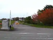 また、手取河川敷管理道路河口へと進むと加賀海浜自転車道に繋がる[📸19年11月]