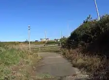 目の前は千里浜海岸[📸20年11月]