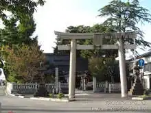 起点のそばにある犀川神社[📸19年11月]