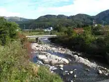 大日川を渡る[📸19年11月]