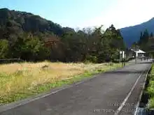 白山下駅サイクルステーションから終点まで進む。残り2.8キロなのでもうひと踏ん張り[📸19年11月]