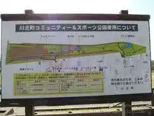 川北町コミュニティ&スポーツ公園の案内マップ[📸19年11月]